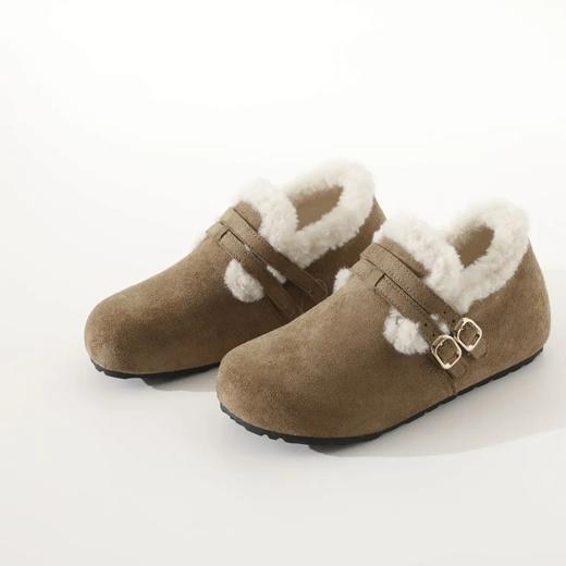 勃肯舒适长绒毛冬季保暖雪地靴 商品图3