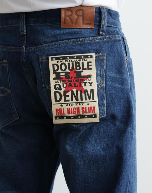R.L Fu11erton 重水洗复古小直筒牛仔裤 NZK254 商品图3