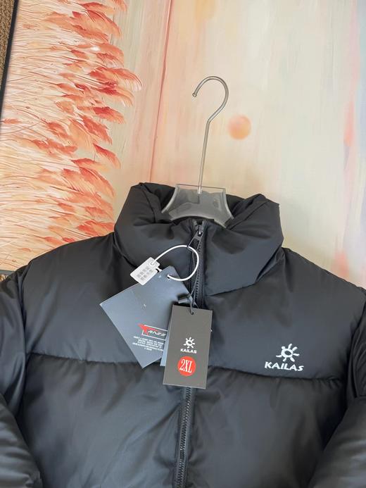 D121680防泼户外登山徒步男女同款立领羽绒棉服P棉刺绣保暖外套 商品图3