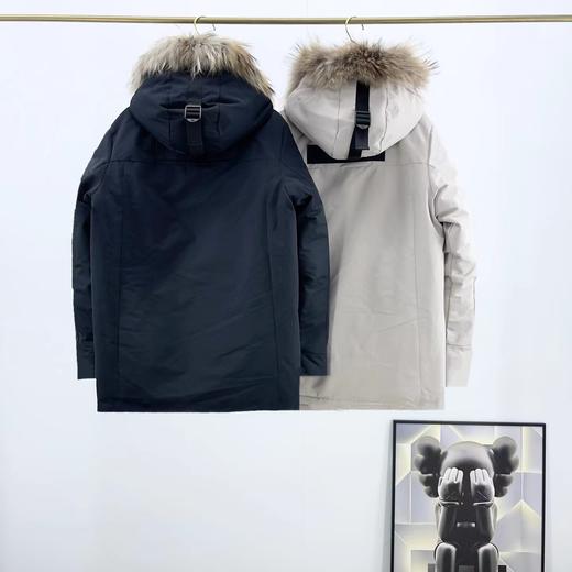 D121686保暖宽松厚款拉链防风防水派克羽绒服 商品图2