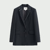 (秋冬新品)【JASON WU】25年新款长袖精纺羊毛修身撞色毛边西装 商品缩略图1