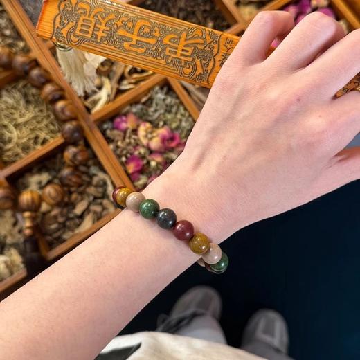 一店k 很中式的老钱感 各种好看的合香珠手串 1oo%天然药香！自带好闻的香气  太治愈了！有品位的新中式配饰 合集（礼盒包装 ） 商品图4