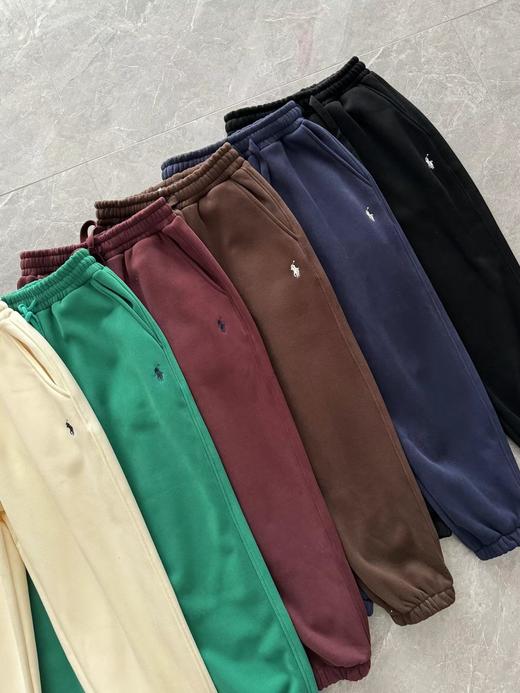 D121649日常百搭休闲加绒系列情侣款保暖卫裤 商品图2