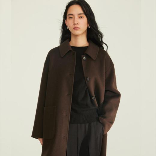 【SCY同款】SUSX稀有骆马绒桑蚕丝阔版大衣B0724105（下单3-7天发货） 商品图4