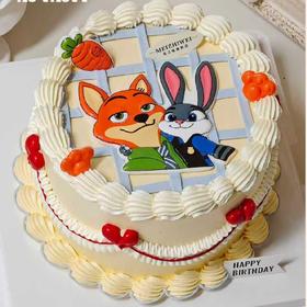 808.原味动物奶油蛋糕