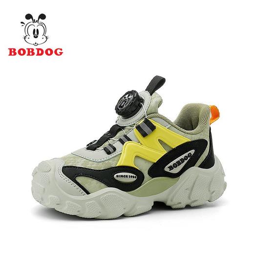 巴布豆男童运动鞋冬季新款皮面防水儿童防滑跑鞋小学生休闲鞋 商品图4