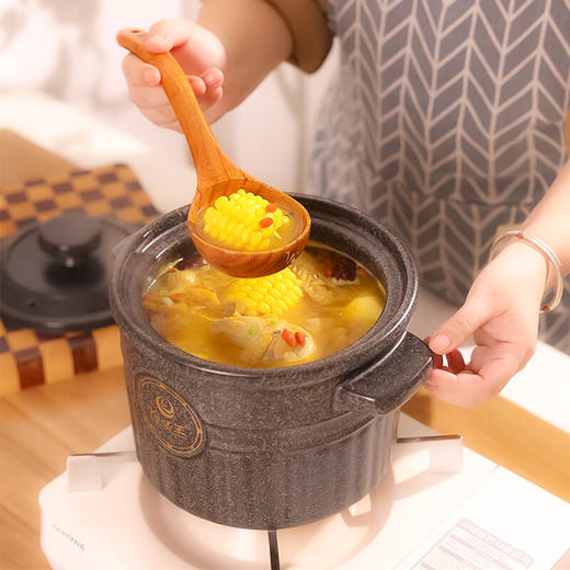 【拂晓汤锅】陶煲王陶瓷砂锅煲汤家用燃气灶专用耐高温可干烧沙锅瓦煲新款炖汤锅 商品图4