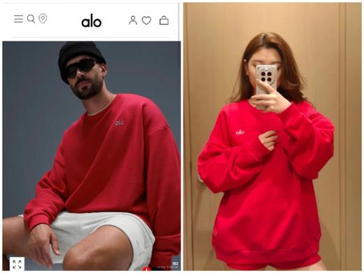 D121692秋冬新款中国红圆领加绒卫衣男女同款 商品图12