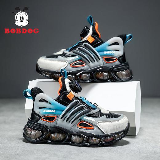 巴布豆男童鞋子2025冬季新款软底气垫儿童运动鞋男孩防滑轻便跑鞋 商品图0