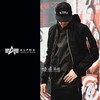 美国Alpha阿尔法飞行夹克MA1男士机车服短款保暖棉衣ma-1 商品缩略图4
