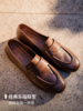 懒人必入一脚蹬 油腊牛皮乐福鞋ACF3FTW151 商品缩略图1