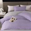【春上新】10楼 安睡宝 全棉磨毛印花四件套-优雅紫  吊牌价1999~2599元  活动价499~699元 商品缩略图0