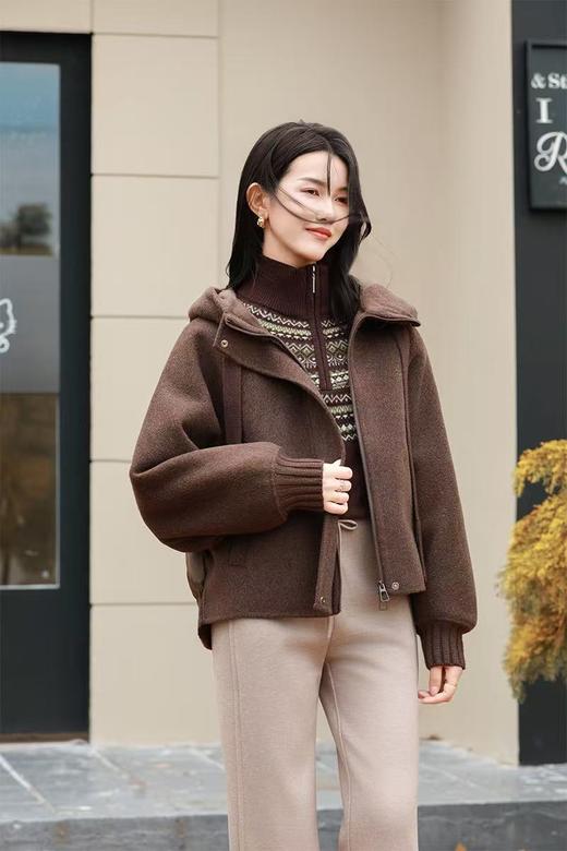 【现货】专柜 800 + 品质费尔岛经典花纹针织衫 可翻立领半拉链 软糯保暖 商品图11