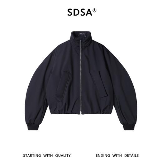 SDSA男士秋冬新款痞帅男装美式复古立领短款宽松羽绒服百搭时尚 商品图0