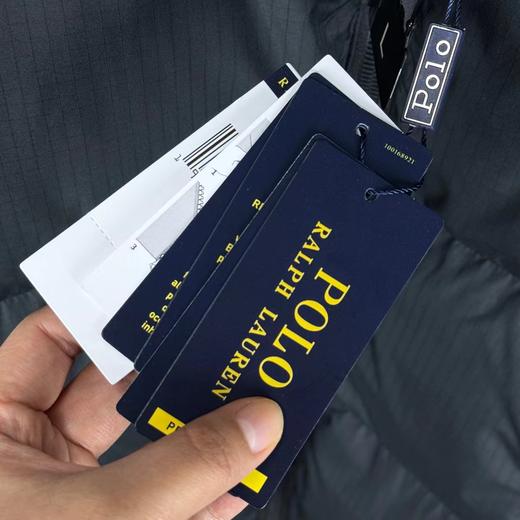 D121606新款刺绣小马立领羽绒服拉链皮绳小标外套夹克 商品图11