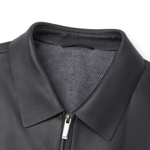 【门店同款】圣得西2025年冬季男士易打理绵羊皮真皮皮衣
 商品图5