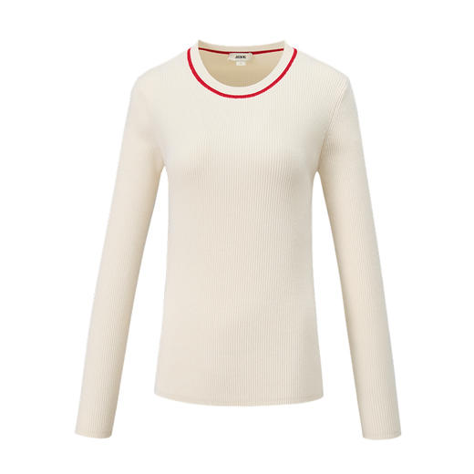 【JASON WU】秋冬新款后背镂空含羊毛上衣针织套头衫女 商品图5