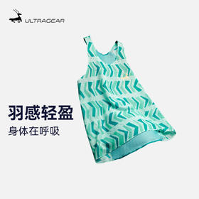 优极UG 风神-究极男女款拼接印花跑步背心