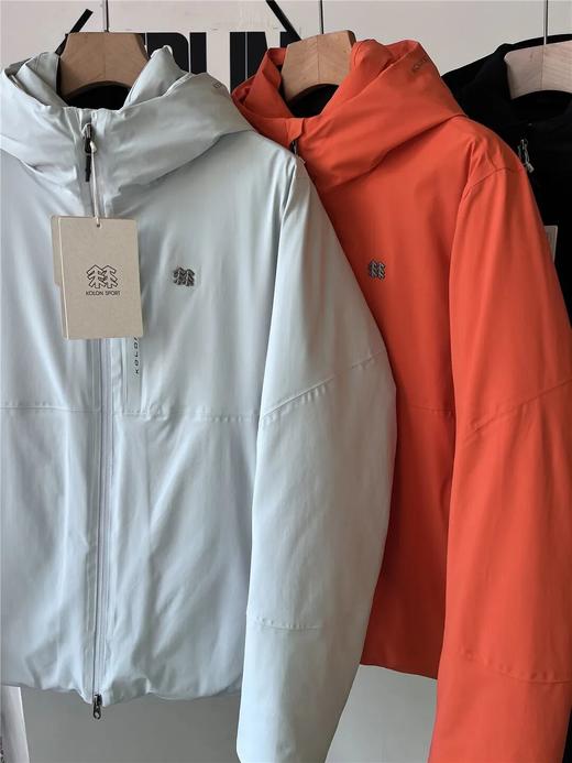 可隆新款都市轻量化鹅绒羽绒服情侣款通勤小标户外防水保暖外套 商品图4