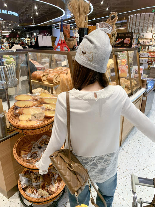 <曾小咸推荐>现货秒杀 ！微信超特价！蕾丝拼接打底衫 日常169.99 立减80 秒杀89.99！！复古牛仔裤秒杀99.99！！ 商品图11