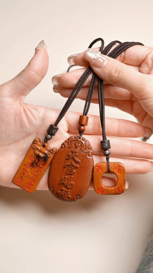 雷枣木十字吊坠木作饰品文玩日常佩戴挂件装饰品 商品图1