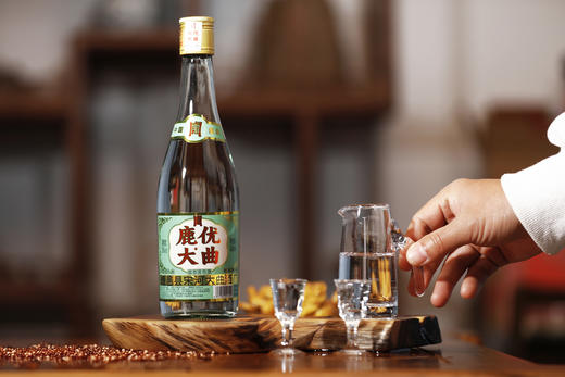 热卖中！！纯粮酿造 优级标准 鹿优大曲浓香型白酒 50度 460ml*12 商品图7