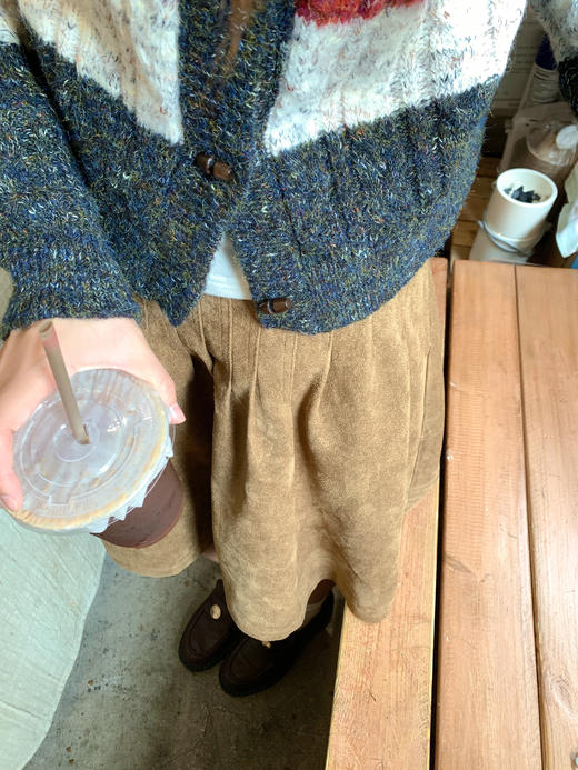 <曾小咸推荐>现货秒杀 ！微信超特价！条纹短款毛衣开衫 日常219.99 立减100 秒杀119.99！！ 商品图6