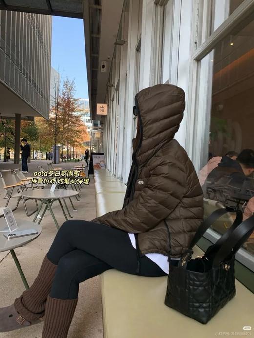 MIUMIU排骨羽绒服轻薄女款白鹅绒外套 商品图1