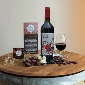 杜巴丽半甜红葡萄酒｜巧克力配红酒，味蕾都惊喜！