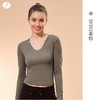 一梵新款超薄高弹轻盈U领魔力时尚百搭空感显瘦长袖上衣 两色 商品缩略图10