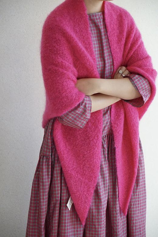 apuntob 马海毛大三角围巾披肩 商品图4