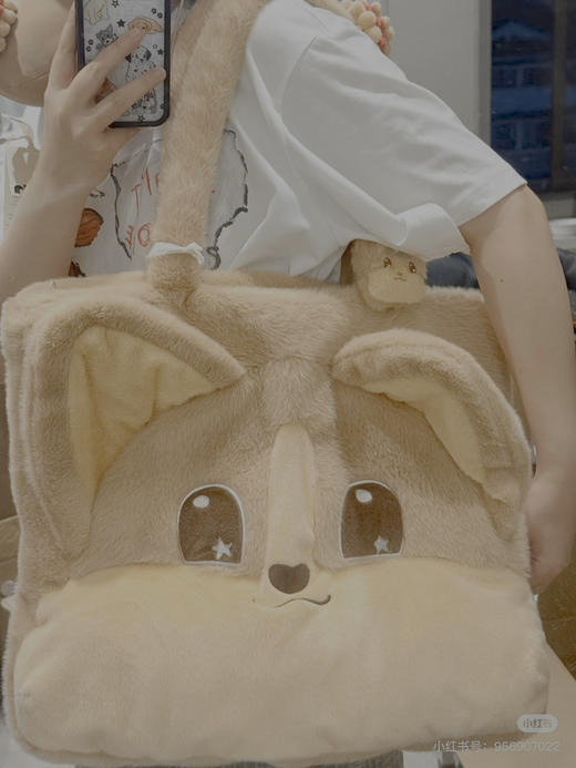 【秒杀价已调 直接拍】野兽派又来啦 大脸毛绒 托特包 大容量通勤包 商品图2