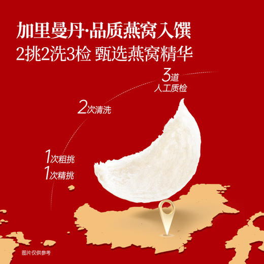 【发出后不支持拦截退货】燕太太 鎏光燕窝烤梨礼盒 1512g 商品图2