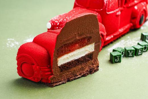 复古红皮大卡车 商品图3