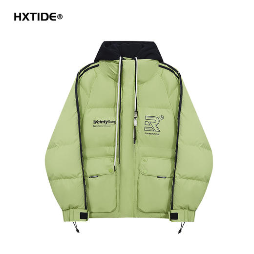 【新品上新】HX 冬季短款带帽羽绒服免洗防水C100440035101/02/03 商品图6
