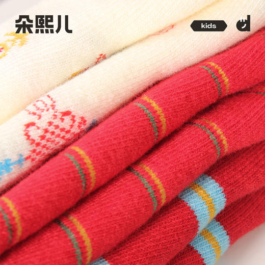 朵熙儿 儿童福运新年中筒袜 商品图4