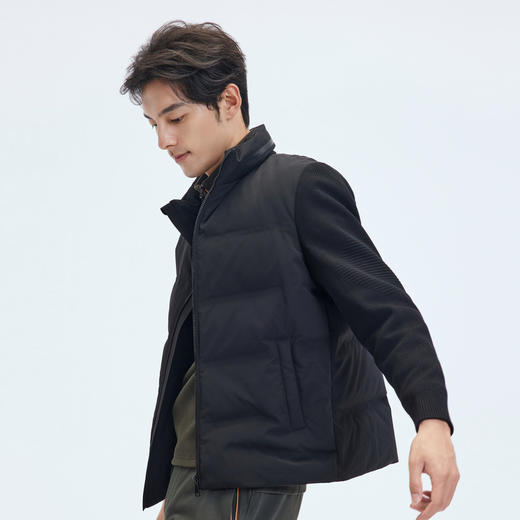 【门店同款&鸭绒】圣得西2025年冬季男士立领保暖羽绒服 
 商品图2