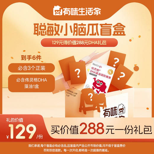 【有味盲盒】聪明小脑瓜盲盒 商品图0