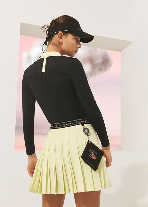 公鸡家春夏新款女士多色莫兰蒂色百褶短裙，四色可选W822167 商品图5