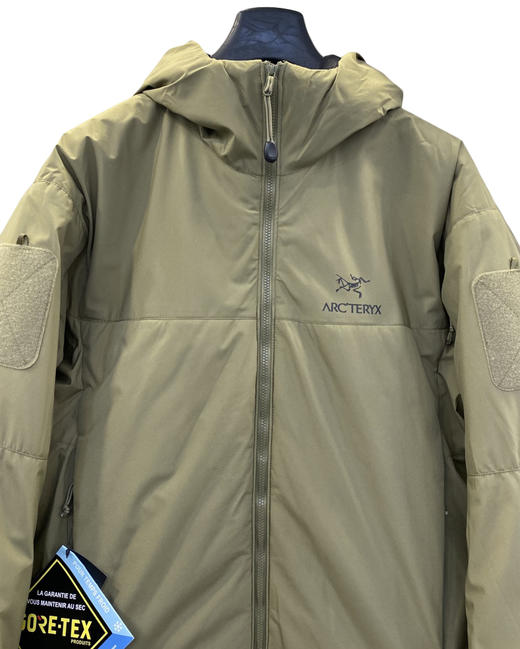 中性款防风防泼水连帽棉服lv003 商品图2