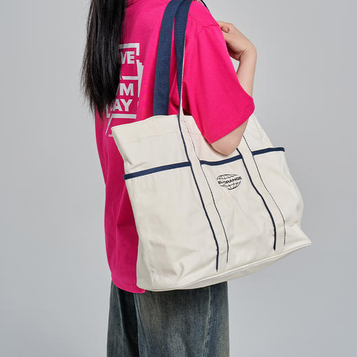 【leleorange】25款 牛仔色托特包 商品图4