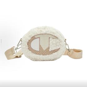 Champion 59.9元 毛茸茸可爱百搭小圆饼斜挎包 SY-637304 线上线下同时售卖 不保证有货 无原包装 介意勿拍