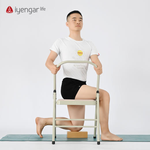 艾扬格 life C4014 男装习练瑜伽短裤 带弹力棉质面料 商品图6