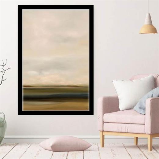 墙面艺术相框 大号海报框 高级纤维板壁挂式画框  用于墙面画廊、卧室、客厅（黑色） 商品图4