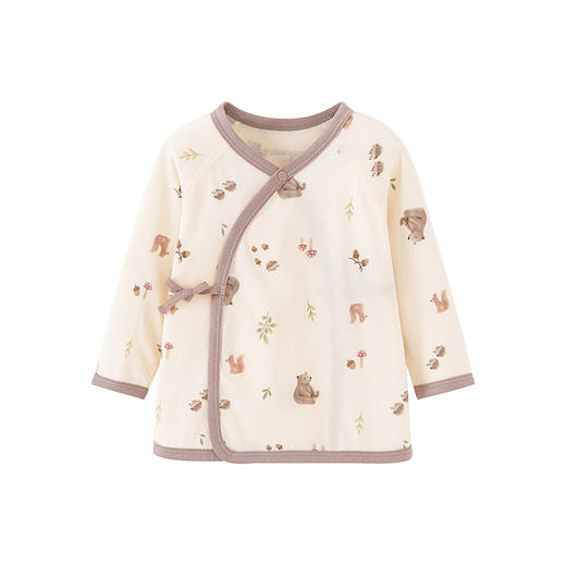 迷你巴拉巴拉婴儿衣服新生儿半背衣亲肤透气柔软爬家居上衣新款 商品图4