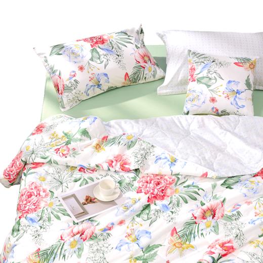 富安娜（FUANNA）七孔抗菌印花夏被-巧若芙蓉203*229cm 商品图6