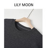 LILY MOON港风肌理感圆领宽松卫衣 商品缩略图1