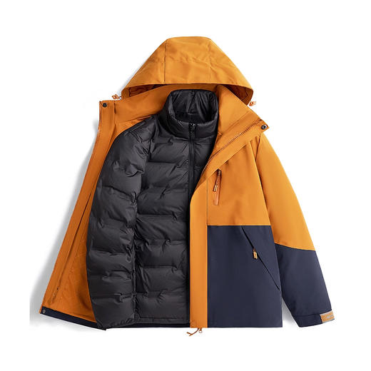 裁缝学苑AS608可拆卸羽绒服纸样冲锋衣内胆三合一女装新款外套服装打板 商品图2