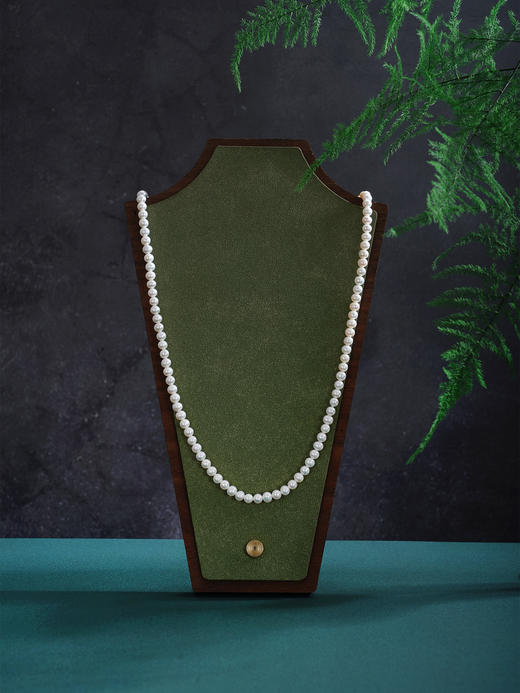 子佩集【爱意珍藏】珍珠毛衣链【XXMYL004】4mm小珠爱心扣2512 商品图0