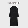 ROMI STUDIO“棕标甄选”100绵羊毛双面呢高克重毛呢大衣 441D6033 商品缩略图5